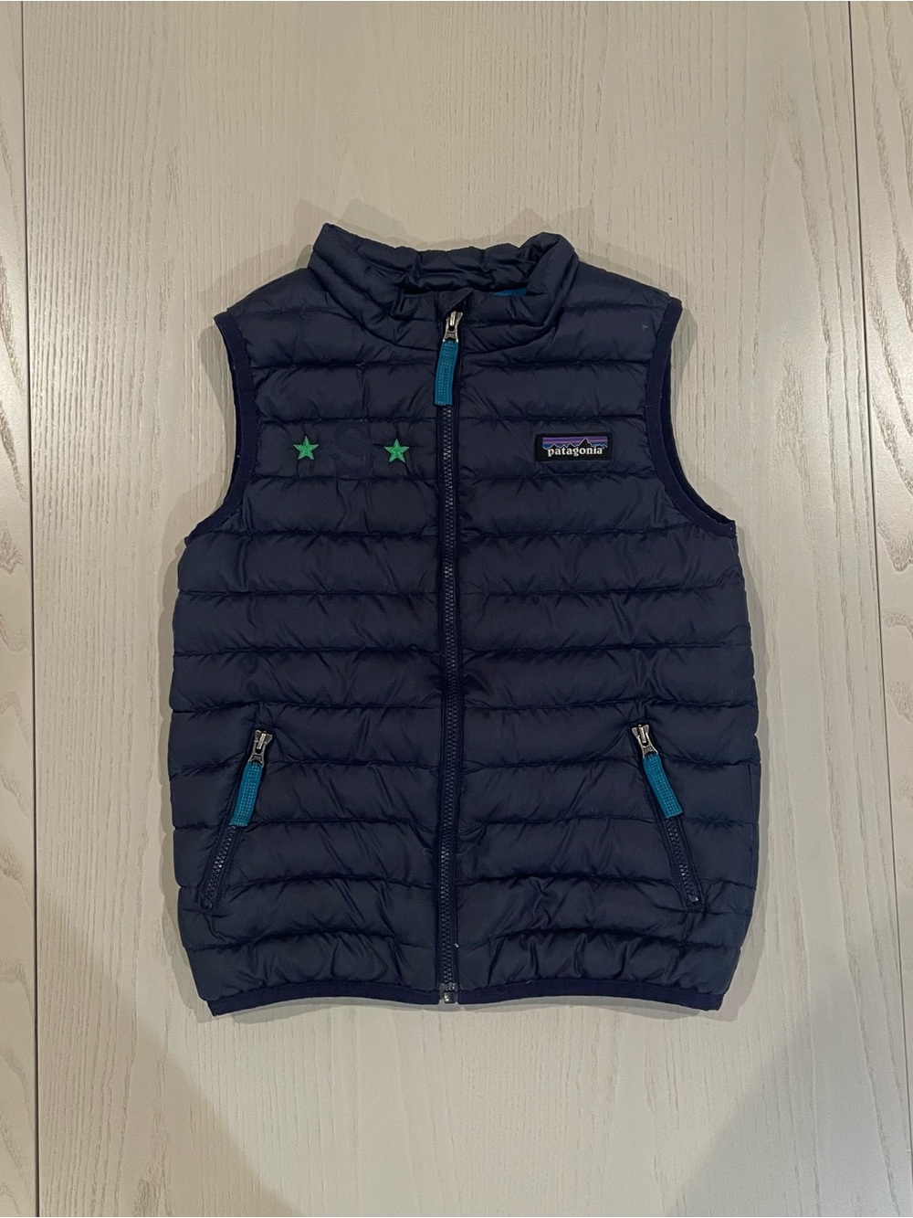 Patagonia Down Sweater Vest Navy Blue - 5T